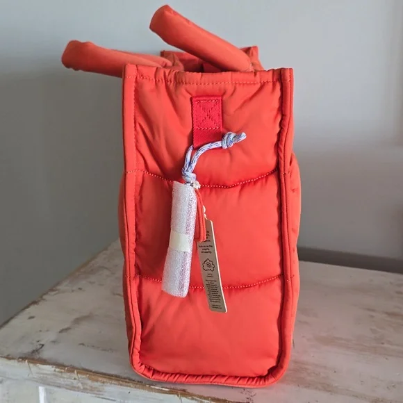 NWT Coachtopia Loop Wavy Tote In Sun Orange
